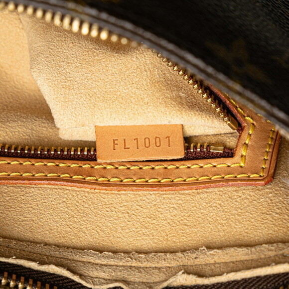 LOUIS VUITTON Brown Monogram Leather Shoulder Bag - Picture 10 of 11